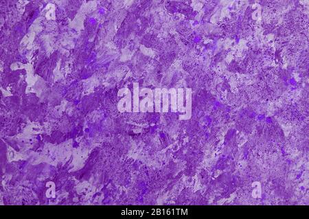 Texture abstraite brillante de la couleur lilas de la peinture et de ses tons sur toile. Contexte abstrait. Banque D'Images