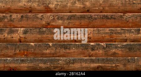 Ancienne texture en bois, fond en bois. Clôture en bois, surface de bureau. Planches de grunge naturelles, table marron tissée Banque D'Images