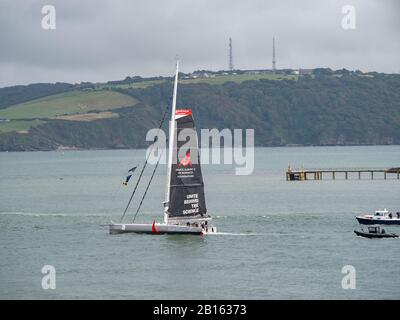 Maliza Ii En Partant De Plymouth Banque D'Images