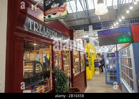 St Nicholas Market,St Nick,restauration de rue,magasins,Bristol,ville,centre,West Country,sud-ouest,Angleterre,Anglais,Grande,Bretagne,Grande-Bretagne,Grande-Bretagne,GB,Royaume-Uni Banque D'Images