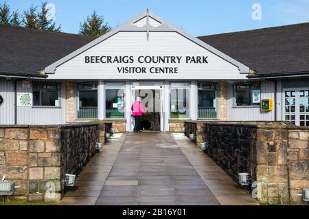 Cala Homes, parc de campagne de Beecraigs, Linlithgow Banque D'Images