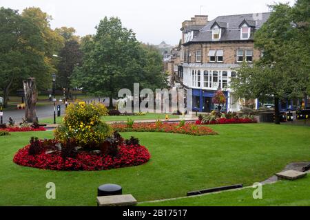 Jardins Publics, Défilé De Montpellier, Harrogate, Yorkshire Du Nord, Angleterre Banque D'Images