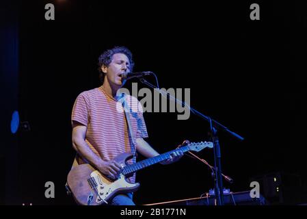 Milan, Italie - 15 mai 2018: Le groupe rock américain indépendant Yo la Tengo, souvent abrégé YLT, de Hoboken, New Jersey, se produit à la musique live de fabrique Banque D'Images
