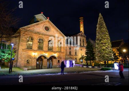 Le musée de la bière Sapporo est un musée situé dans le parc du jardin Sapporo Banque D'Images