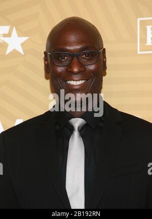 23 février 2020 - Beverly Hills, Californie - lance Reddick. Cérémonie de remise des prix de l'American Black film Festival à l'hôtel Beverly Hilton. Banque D'Images