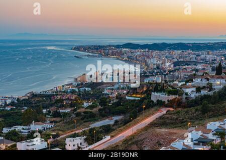 COSTA DEL SOL, ESPAGNE - CIRCA MAI 2019 : la côte Costa del Sol en Andalousie, Espagne Banque D'Images