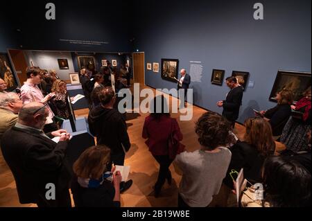 Oxford, Royaume-Uni. Lundi 24 février 2020. Lancement de l'exposition Young Rembrandt au musée Ashmoléan d'Oxford. Crédit: Andrew Walmsley/Alay Live News Banque D'Images