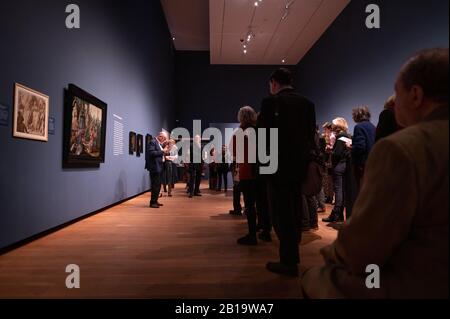 Oxford, Royaume-Uni. Lundi 24 février 2020. Lancement de l'exposition Young Rembrandt au musée Ashmoléan d'Oxford. Crédit: Andrew Walmsley/Alay Live News Banque D'Images