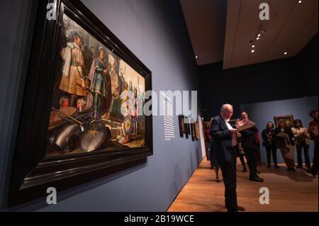 Oxford, Royaume-Uni. Lundi 24 février 2020. Lancement de l'exposition Young Rembrandt au musée Ashmoléan d'Oxford. Crédit: Andrew Walmsley/Alay Live News Banque D'Images