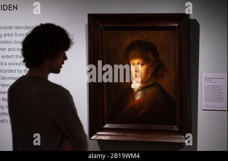 Oxford, Royaume-Uni. Lundi 24 février 2020. Lancement de l'exposition Young Rembrandt au musée Ashmoléan d'Oxford. Crédit: Andrew Walmsley/Alay Live News Banque D'Images