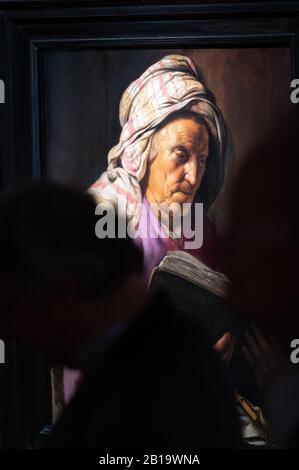 Oxford, Royaume-Uni. Lundi 24 février 2020. Lancement de l'exposition Young Rembrandt au musée Ashmoléan d'Oxford. Crédit: Andrew Walmsley/Alay Live News Banque D'Images