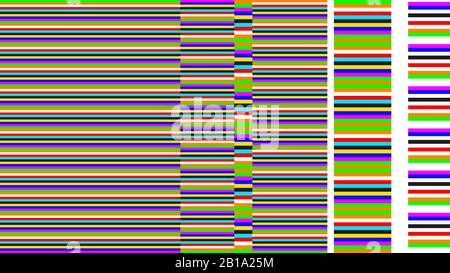 Fond de sorcière, effet de bruit, rayures abstraites arc-en-ciel, texture vectorielle Illustration de Vecteur