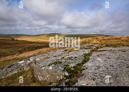 Kilmar Tor Bodmin Moor Banque D'Images