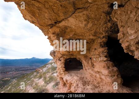 Maison Natale De La Grotte Américaine Banque D'Images