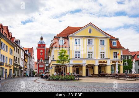 GOTHA, ALLEMAGNE - circa 2019 MAI : le paysage urbain de Gotha en Thuringe, Allemagne Banque D'Images