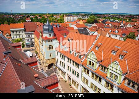 GOTHA, ALLEMAGNE - circa 2019 MAI : le paysage urbain de Gotha en Thuringe, Allemagne Banque D'Images