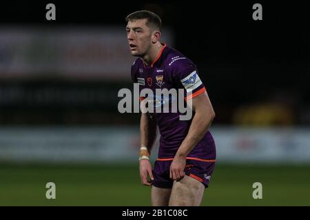 21 Février 2020, Hull College Craven Park, Kingston Upon Hull, Angleterre; Betfred Super League, Hull Kingston Rovers / Hudderfield Giants : Match Image Jake Wardle (3) De Hudderfield Giants Banque D'Images