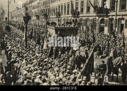 Funérailles d'Astrid de Suède. Banque D'Images