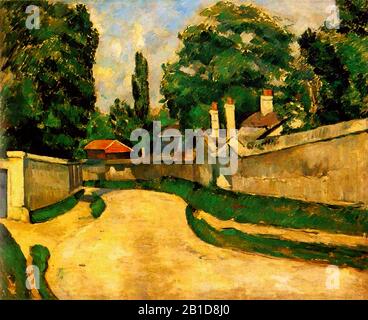 - Peinture du 19ème siècle par Paul Cézanne - Très haute résolution et image de qualité Banque D'Images