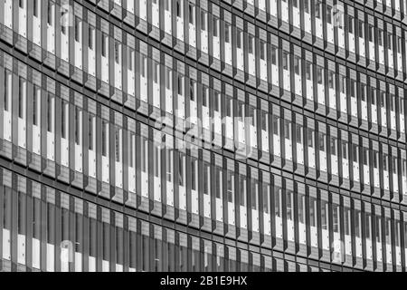 Façade du nouveau bureau au 100 Liverpool Street, City of London, Royaume-Uni. Banque D'Images