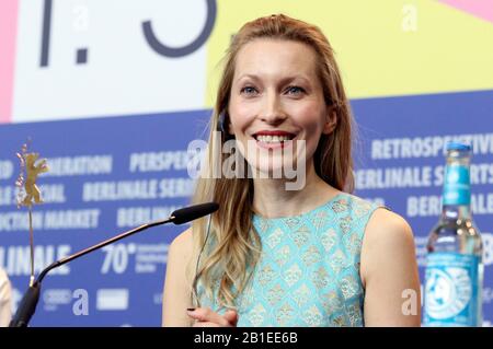 Berlin, Allemagne. 24 février 2020. Dounia Sichov lors de la conférence de presse pour « iberia » au Berlinale 2020/70ème Festival international du film de Berlin à l'hôtel Grand Hyatt. Berlin, 24 Février 2020. | utilisation dans le monde crédit: DPA/Alay Live News Banque D'Images