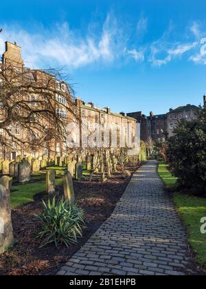 Le Howff ou Old Burial Ground a établi 1564 à Dundee, en Écosse Banque D'Images