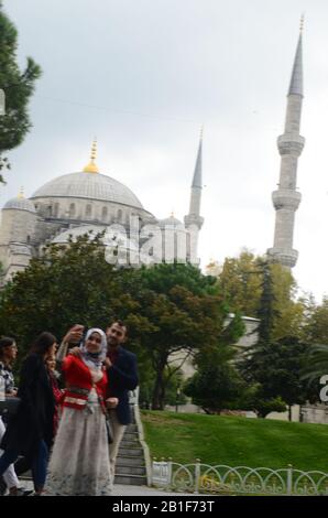 Vie Quotidienne À Istanbul (Editorial) Banque D'Images