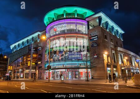 Le Cornerhouse est un complexe de loisirs situé dans le centre-ville Banque D'Images