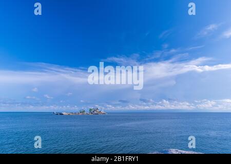 Magnifiques photos de paysage à Batam Binlan Island Indonésie Banque D'Images