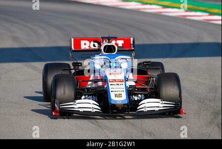 Circuit de Barcelone-Catalunya à Montmelo Espagne 20.2.2020, tests pré-saison de Formule 1, Nicholas Latifi (CAN), Williams Banque D'Images