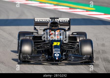 Circuit de Barcelone-Catalunya à Montmelo Espagne 20.2.2020, tests pré-saison Formule 1, Esteban Ocon (FRA), Renault F 1 Banque D'Images