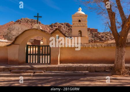 Iglesia Nuestra Señora De Belén Ou Église Notre Dame De Bethléem, Suques, Altiplano, Privince Jujuy, Andes, Argentine Du Nord-Ouest, Amérique Latine Banque D'Images