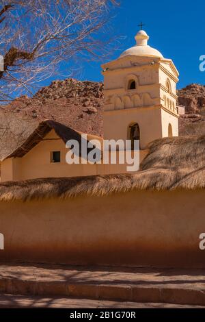 Iglesia Nuestra Señora De Belén Ou Église Notre Dame De Bethléem, Suques, Altiplano, Privince Jujuy, Andes, Argentine Du Nord-Ouest, Amérique Latine Banque D'Images