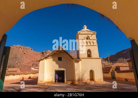 Iglesia Nuestra Señora De Belén Ou Église Notre Dame De Bethléem, Suques, Altiplano, Privince Jujuy, Andes, Argentine Du Nord-Ouest, Amérique Latine Banque D'Images