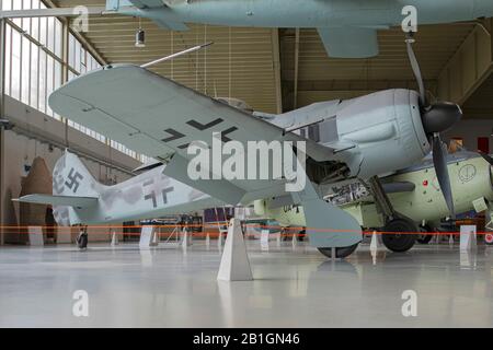 Focke-Wulf Fw 190 au MHM Berlin Gatow à Berlin, Allemagne Banque D'Images