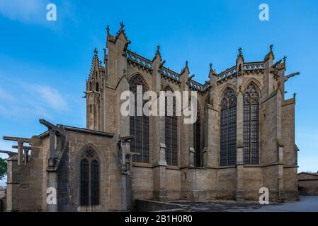 Basilique Des Saints Nazarius Et Celsus, Carcassonne, France Banque D'Images