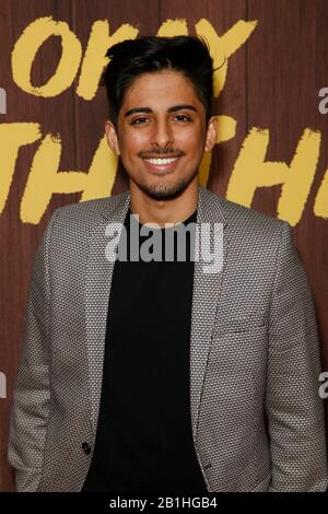 Hollywood, Californie, États-Unis. 25 février 2020. West HOLLYWOOD, CA - 25 FÉVRIER : Karan Brar assiste à la première de Netflix « Je Ne suis pas d'accord Avec Ça » à Londres West Hollywood le 25 février 2020 à Hollywood, Californie. Photo: Craig Hattori/imageSPACE/MediaPunch crédit: MediaPunch Inc/Alay Live News Banque D'Images