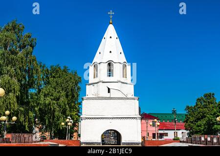 La tour Spasskaya du Kremlin de Syzran en Russie Banque D'Images