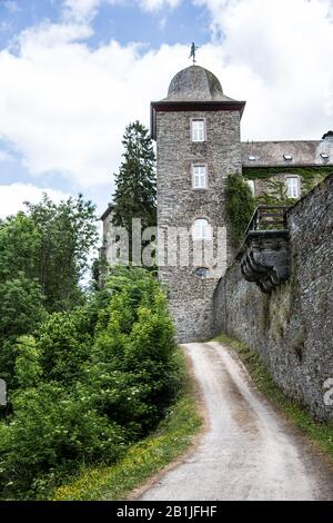 Château De Schnellenberg À Attendorn Banque D'Images