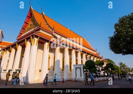 Chapelle Buddhaisawan, Musée National, Ko Ratanakosin, Bangkok, Thaïlande Banque D'Images
