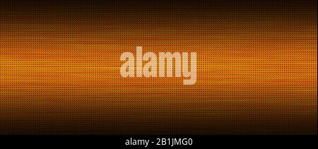 fond et texture de la fibre de carbone orange et noire. illustration tridimensionnelle. écran large extrême pour modèle de site web. Banque D'Images