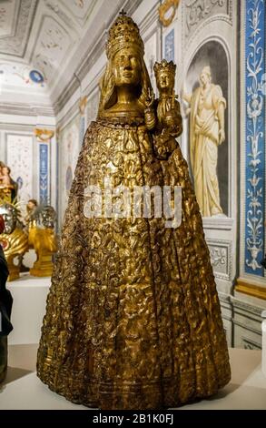 Italie Marches Senigallia - Musée diocésain - Madonna de Loreto, auteur inconnu Banque D'Images