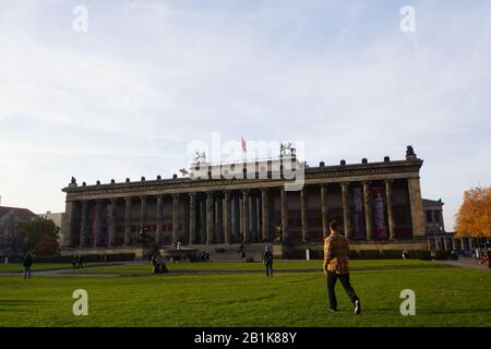 Musée Altes auf der Museumsinsel, Berlin, Allemagne Banque D'Images