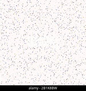 Petit Motif Vectoriel Transparent Avec Petites Boucles Confettis. Petits Mouchetures De Fête Aléatoires À Imprimé Partout Pour La Célébration Du Nouvel An, Décor D'Anniversaire, Album Illustration de Vecteur