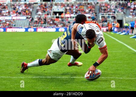 UK Rugby Football League - Dacia Magic Week-end à St James Park Newcastle - Super League (Europe) Banque D'Images