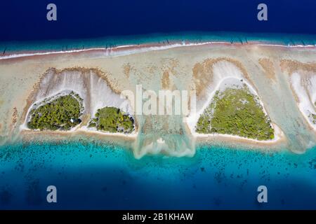 Impressions De L'Atoll De Kauehi, Tuamotu Archipel, Polynésie Française Banque D'Images