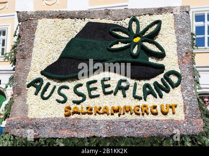 Narcisse Festival, Bad Aussee, Ausseerland, Salzkammergut, Styrie, Autriche Banque D'Images