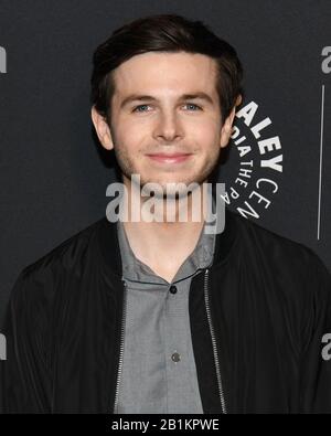 25 Février 2020 - West Hollywood, Californie - Chandler Riggs. Le Paley Center présente « UN Million De Petites Choses : dépistage et conversation » à la Guilde de de l’Amérique du directeur. Crédit photo : Billy Bennight/AdMedia /MediaPunch Banque D'Images