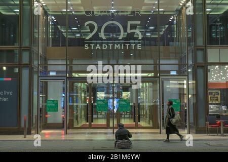 Büro- Und Geschäftshaus Quartier 205, Friedrichstraße, Mitte, Berlin, Deutschland Banque D'Images