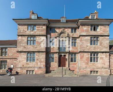 Great Castle House à la caserne Monmouth Regiment, Monmouth, Pays de Galles, Royaume-Uni Banque D'Images